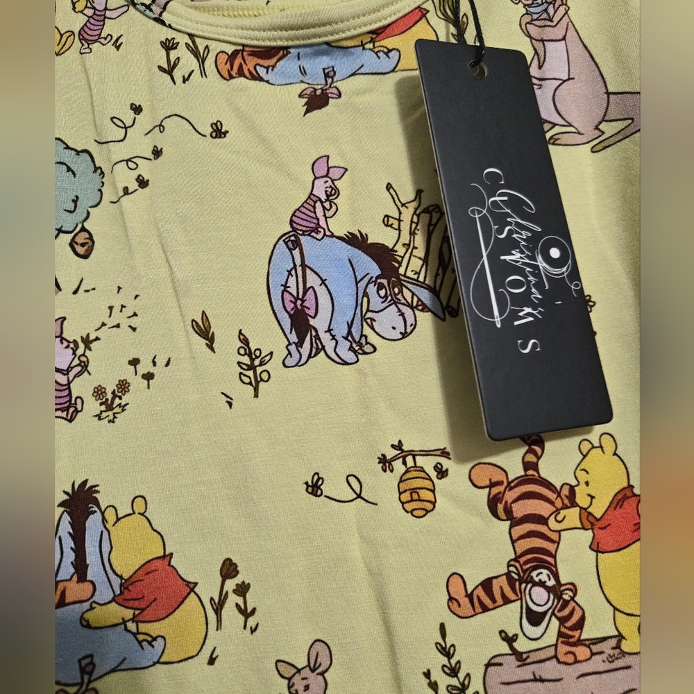 Custom Winnie The Pooh Bamboo Shirt - Picture 2 of 3